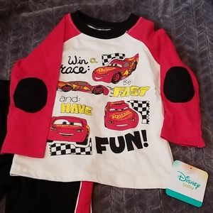2 piece pixel cars outfit Disney